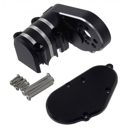 Aluminium Center Gear Box / Housing for Axial SCX30 1/30 RC Crawler: Black