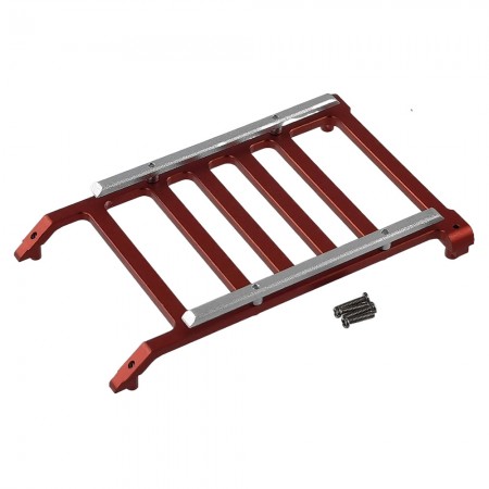 Aluminum Roof Rack of Scale Accessories  for Axial SCX30 1/30 RC Crawler: Red